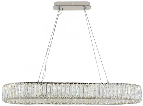 Подвесной светильник Newport 8240 8240/90 oval (LED, 220V, хрусталь, на тросе)