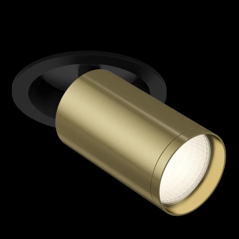 Встраиваемый точечный светильник Maytoni FOCUS S C048CL-1BBS (220V, круглые)