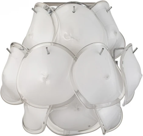 Настенный светильник Belfast Dublin 6002-W CH WH Хром / Белый (220V)