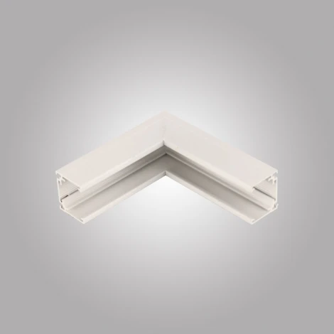 Коннектор угловой внутренний для накладного магнитного шинопровода AM Group MAGNET AM504 WH (48V)