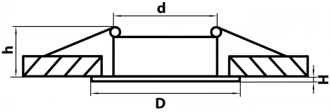 Встраиваемый точечный светильник Lightstar Levigo 010016 (220V)