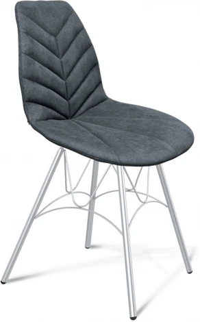 Стул SHT-ST29-C4/S100 графит/хром лак Sheffilton 8676225501
