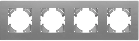 Рамка пластиковая FRM-PERIO-PL-4-GR (Arlight) 049760