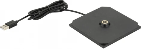 Интерьерная настольная лампа светодиодная с аккумулятором Ubiqua Plissè 189208 (регулировка яркости, сенсорный выключатель, IP54)