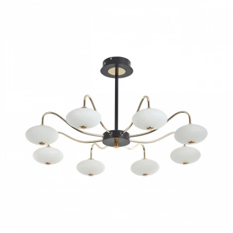 Потолочная люстра на штанге Arte Milano 273908/8 BK/GD (LED, 220V)