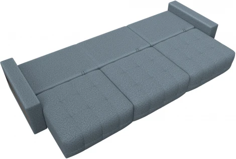 Диван прямой с полками Лига-053 НПБ Лонг Лига Диванов (Велюр) арт.128929