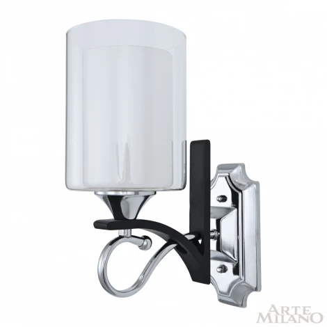 Бра Arte Milano Florentia-9167 309167/1W Bk/Ni (220V)