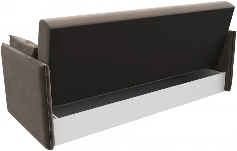 Диван-книжка Лига-018 (Коричневый/Велюр) Лига Диванов арт.117843