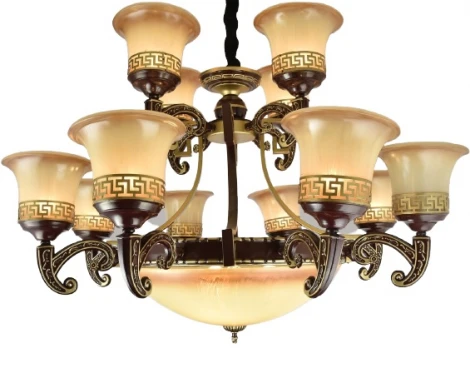 Подвесная люстра PL1N 6384-8+4+5 BRN 000023641 Мелодия Света