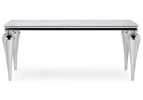 Обеденная группа Woodville Карли white / gray