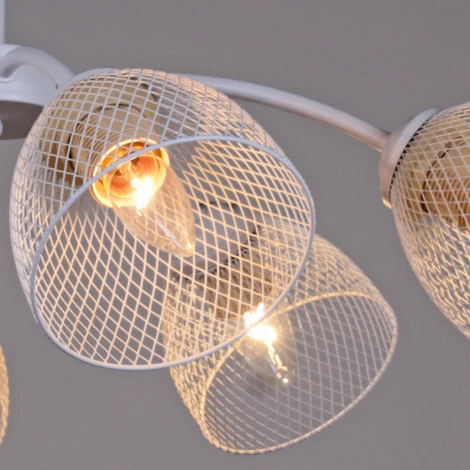 Потолочная люстра на штанге Reluce 01562-3.3-08B WH (220V)