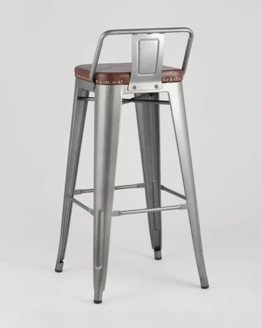 Стул барный Stool Group TOLIX SOFT серебристый УТ000001293