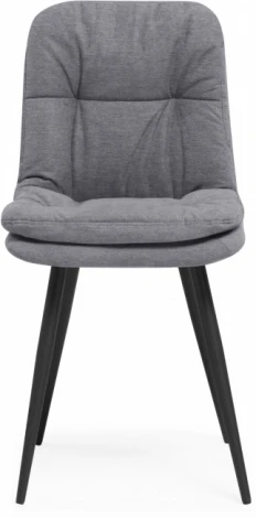 Стул на металлокаркасе Notta Майк темно-серый / черный арт.612664