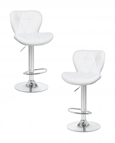 Набор 2 шт стул барный DOBRIN BARNY (белый)