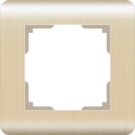 Рамка на 1 пост Stream (шампань) Werkel W0012111 (a051284)