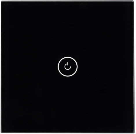 Выключатель сенсорный SWT-OMALI-S01-ZB-BK (250V, 10A, Zigbee) (Arlight, Стекло) 050033