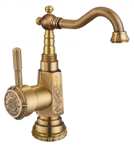 Смеситель Zorg Antic A 310U-BR для раковины