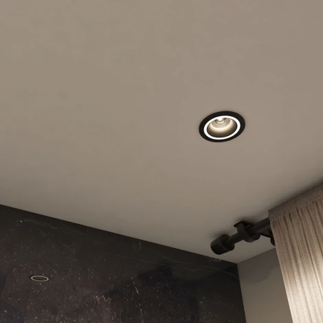 Встраиваемый светильник DK2060 DK2060-BK (220V, круглые)