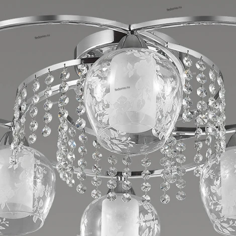 Потолочная люстра Lumion Kristalin 3065/6C