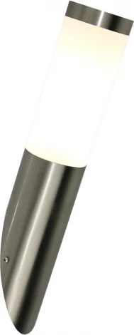 Уличный настенный светильник Escada Galena 30011W/01 1x25Вт, E27, металл/пластик, хром (220V, круглые, IP44)