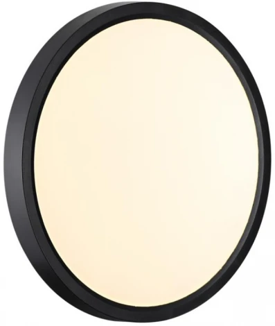 Настенно-потолочный Sonex Alfa Black 7660/18L MITRA пластик/белый/черный LED 18Вт 3000/4000K D230 IP20 (круглые)