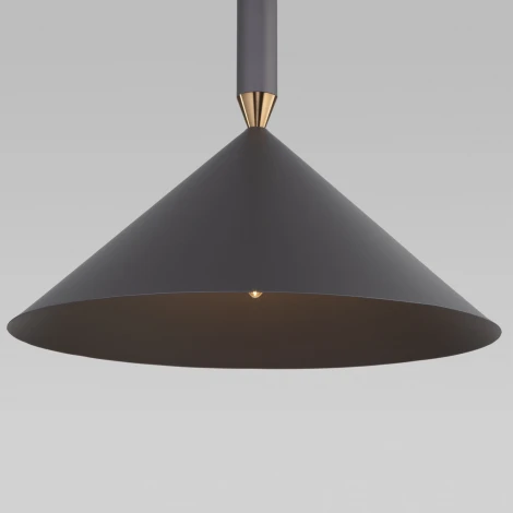 Подвесной светильник Eurosvet Nippon 50024/1 серый (220V, на проводе)