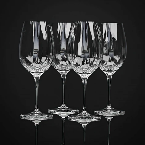 Хрустальные бокалы Adajio, красное вино (4 шт.) 0601/4 Strotskis