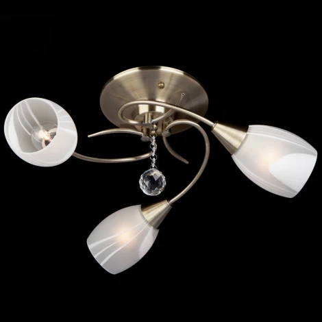 Потолочная люстра Eurosvet Virginia 30100/3 античная бронза (220V)