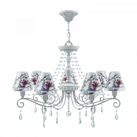 Подвесная люстра Lamp4you Provence 18 E4-07-G-LMP-O-13-CRL-E4-07-GR-UP