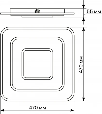 Потолочная люстра светодиодная с ДУ Ritter Galassia 51582 5