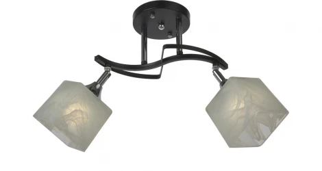 Потолочная люстра на штанге Мелодия Света SS1N P5507-2 BK 000050567