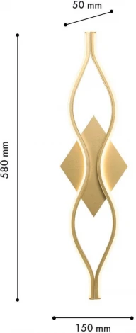 Настенный светильник LED Favourite Mebius 4741-1W (220V)