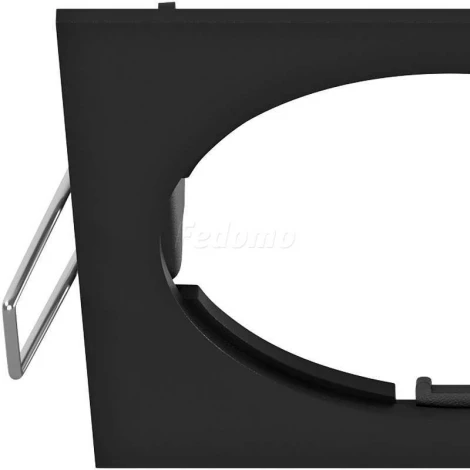 Рамка для двух встраиваемых светильников Lightstar Intero, прямоугольник, черный