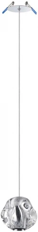 Подвесной светильник Odeon Light Jemstone 5084/5L хром/прозрачный/металл/акрил LED 5W 4000K 250Лм (220V, на проводе, шар)