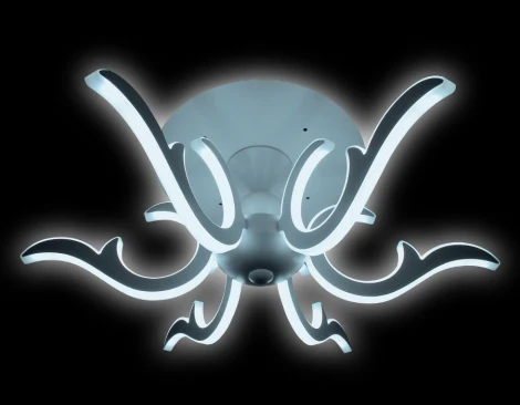 Потолочная люстра Ambrella Orbital Klassika FK77/6 WH 200W D720