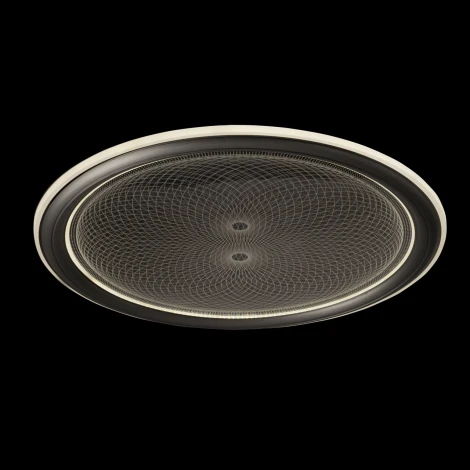 Потолочный светодиодный светильник круглый с пультом De City Норден 660015901