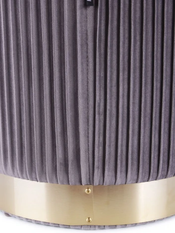 Пуфик малый серый MY iNTERNO Geneva MY19A205A(small)