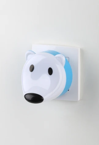 Ночник светодиодный с датчиком освещенности ЭРА NN-603-LS-W