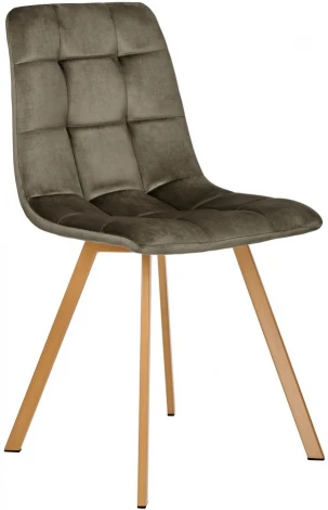 Комплект из 2-х стульев Easy тёмно-коричневый с ножками под дерево Bradexhome арт.FR 0735P