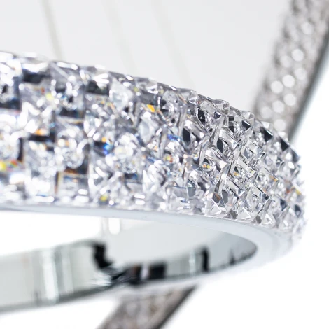 Подвесной светильник Arte Lamp Orione A2182SP-160CC (LED, 220V, пульт управления, на тросе, кольцо)