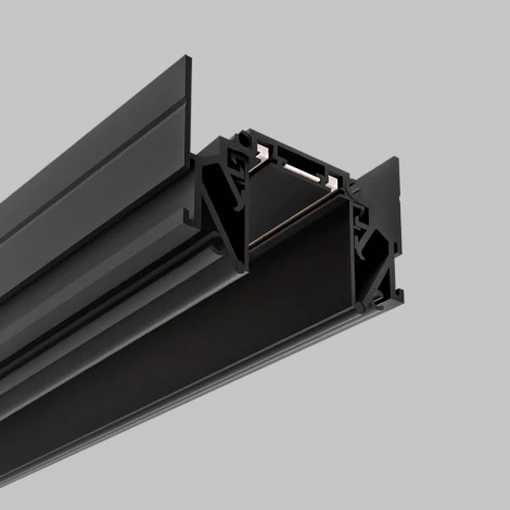 Магнитный шинопровод встраиваемый для потолков ПВХ 48В, 3 м Imex Ut25 IL.0007.7003-BK