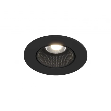 Встраиваемый точечный светильник Denkirs DK3020 DK3061-BK (220V, круглые)