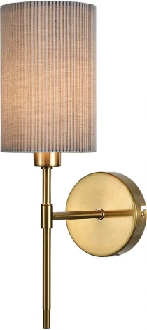 Бра (13033/1W Brass) Indigo Plisse V000538 (220V)