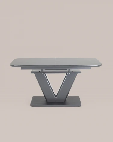 Стол обеденный Stool Group Вильнюс раскладной 160-200*90 серый УТ000035013