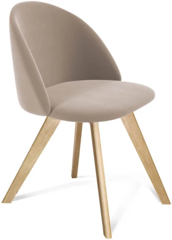 Стул Sheffilton SHT-ST35/S39 латте/прозрачный лак