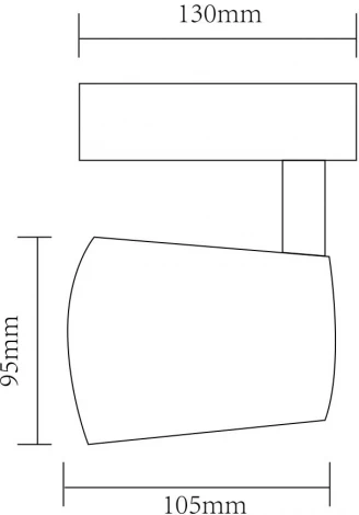 Трековый светильник Arte Lamp Atillo A2324PL-1BK (LED, 220V)