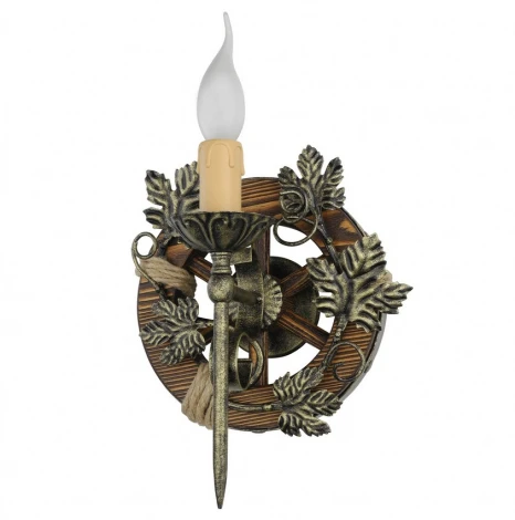 Бра Тарьсма Канада Канада-1 (220V, подсвечник, свеча, листья, штурвал)