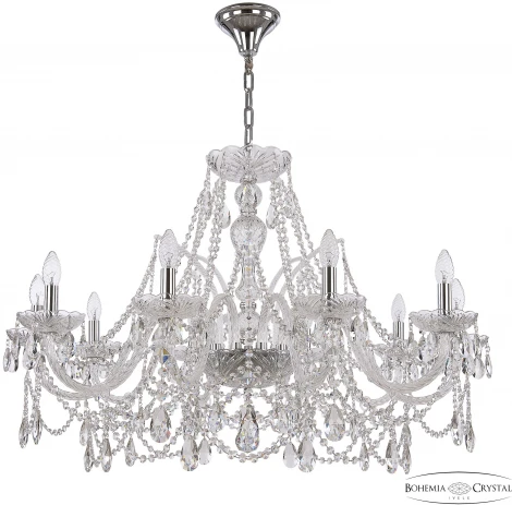 Подвесная люстра Bohemia 1411 1411/10/360 Ni