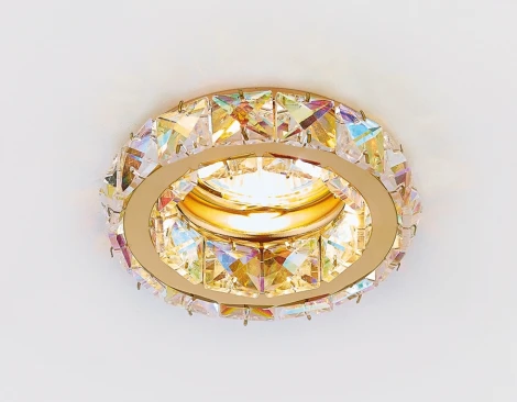 Встраиваемый точечный светильник Ambrella K110 K112 PR/G