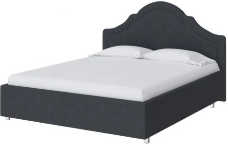 PROxSON Кровать Vintage (Ткань: Рогожка Тетра Графит) 140x200